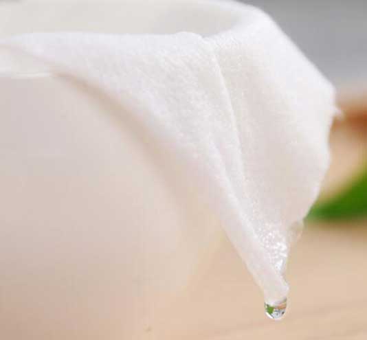 Disposable wet and dry Non woven face towel facial cotton tissue makeup remover disposable washcloth