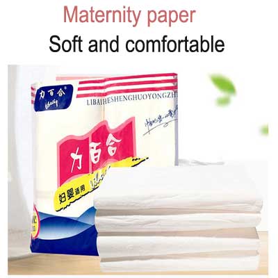 Toilet paper for delivery room