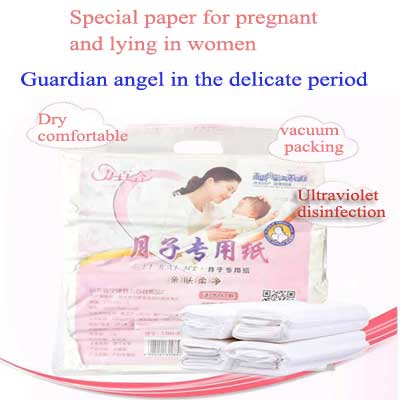Special paper for pregnant and lying in women