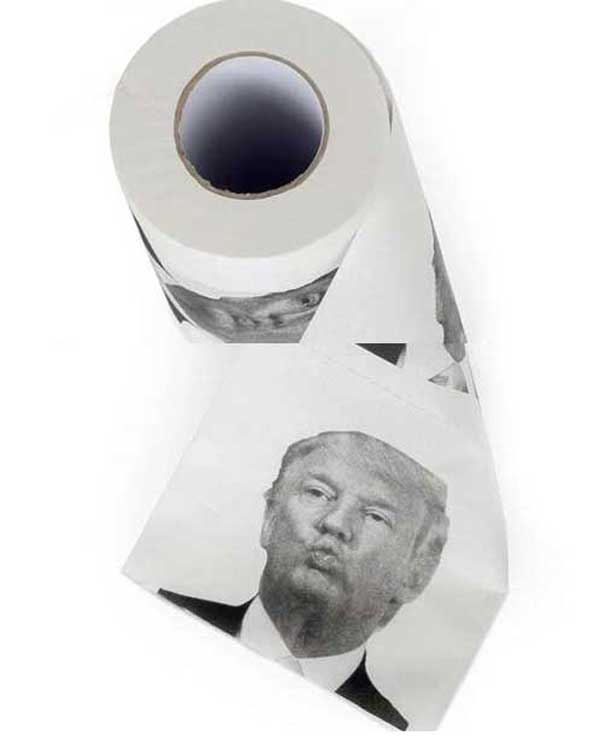 Donald Trump toilet paper,Bathroom Funny Toilet Paper(图2)