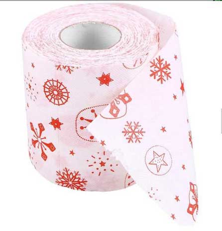 Cartoon household living room tissue paper Merry Christmas toilet roll paper(图3)