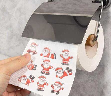 Cartoon household living room tissue paper Merry Christmas toilet roll paper(图4)