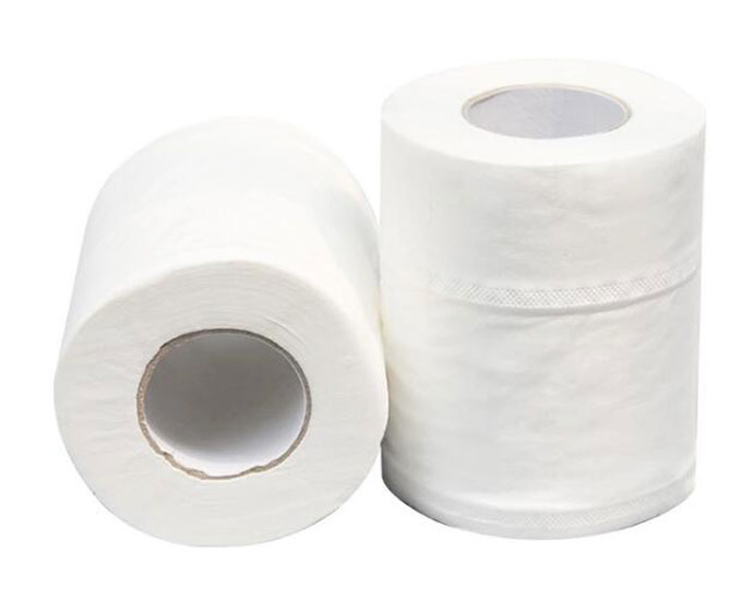  Hotel guest room 100 grams roll paper pure wood pulp four-layer toilet roll paper (图3)
