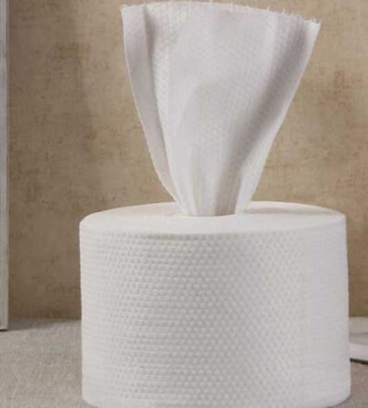Disposable wet and dry Non woven face towel facial cotton tissue makeup remover disposable washcloth(图4)