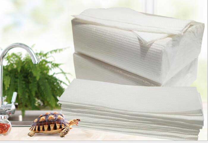 Kitchen degreasing thickened embossed paper towels Flat Hotel paper towels(图3)