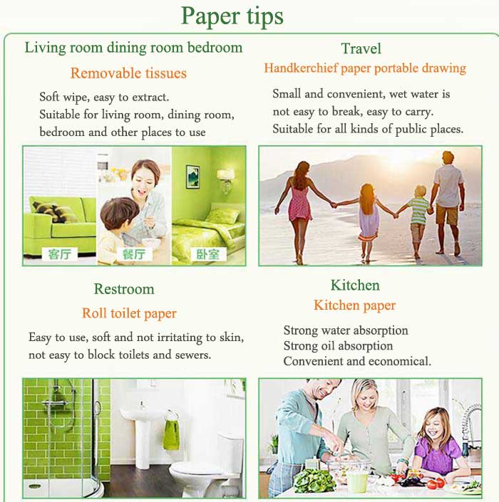 Kitchen degreasing thickened embossed paper towels Flat Hotel paper towels(图13)